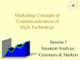 Marketing Concepts in Commercialization of High Technology PowerPoint PPT Presentation