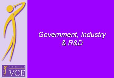 Government, Industry