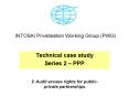 INTOSAI Privatisation Working Group PWG PowerPoint PPT Presentation