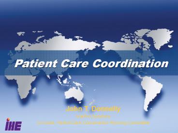 Patient Care Coordination