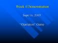 Week 4 Demonstration PowerPoint PPT Presentation