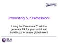 Promoting our Profession PowerPoint PPT Presentation