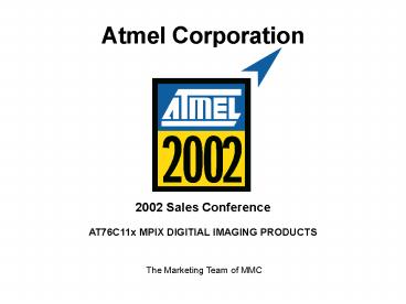 Atmel Corporation