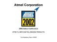 Atmel Corporation PowerPoint PPT Presentation