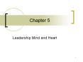 Leadership Mind and Heart PowerPoint PPT Presentation