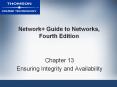Network Guide to Networks, Fourth Edition PowerPoint PPT Presentation
