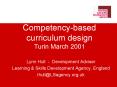 Competencybased curriculum design Turin March 2001 PowerPoint PPT Presentation