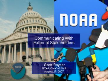 Communicating With External Stakeholders