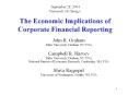 The Economic Implications of Corporate Financial Reporting PowerPoint PPT Presentation