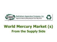 World Mercury Market (s)
