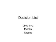 Decision List