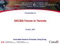 Consulate General of Canada, Hong Kong PowerPoint PPT Presentation