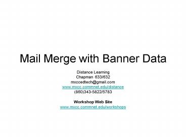 presentation player overlay