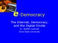eDemocracy PowerPoint PPT Presentation