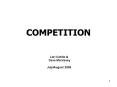 COMPETITION PowerPoint PPT Presentation