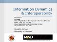 Information Dynamics PowerPoint PPT Presentation