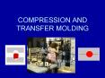 COMPRESSION AND TRANSFER MOLDING PowerPoint PPT Presentation