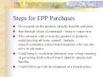 Steps for EPP Purchases PowerPoint PPT Presentation