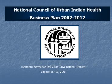 National Council of Urban Indian Health