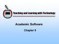 Academic Software PowerPoint PPT Presentation