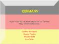 GERMANY PowerPoint PPT Presentation