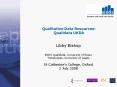 Qualitative Data Resources: Qualidata UKDA PowerPoint PPT Presentation