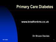 Primary Care Diabetes