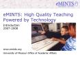eMINTS: High Quality Teaching Powered by Technology PowerPoint PPT Presentation