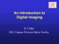 An Introduction to Digital Imaging PowerPoint PPT Presentation