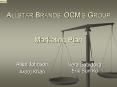 ALLSTAR BRANDS OCMS GROUP Marketing Plan PowerPoint PPT Presentation
