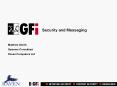 Security and Messaging PowerPoint PPT Presentation