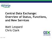 Central Data Exchange: