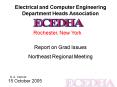 Electrical and Computer Engineering Department Heads Association PowerPoint PPT Presentation