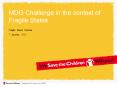 MDG Challenge in the context of Fragile States PowerPoint PPT Presentation