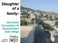 Slaughter of a family: the Israeli Occupation of Qarawat Bani Zeid village PowerPoint PPT Presentation