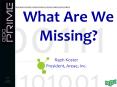 What Are We Missing? PowerPoint PPT Presentation