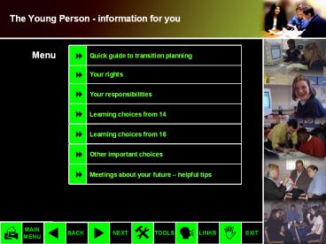 The Young Person information for you