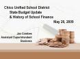 Chico Unified School District State Budget Update PowerPoint PPT Presentation