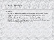 Chapter Objectives