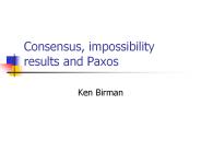 Consensus, impossibility results and Paxos