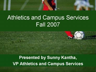 Presented by Sunny Kantha,