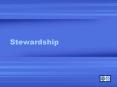 Stewardship PowerPoint PPT Presentation