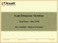 Kuali Enterprise Workflow PowerPoint PPT Presentation