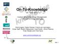 OnToKnowledge PowerPoint PPT Presentation