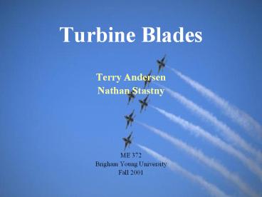 Turbine Blades
