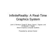 InfiniteReality: A Real-Time Graphics System
