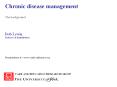 Chronic disease management PowerPoint PPT Presentation