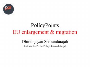 PolicyPoints EU enlargement