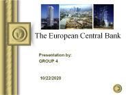 The European Central Bank