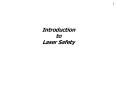 Introduction to Laser Safety PowerPoint PPT Presentation